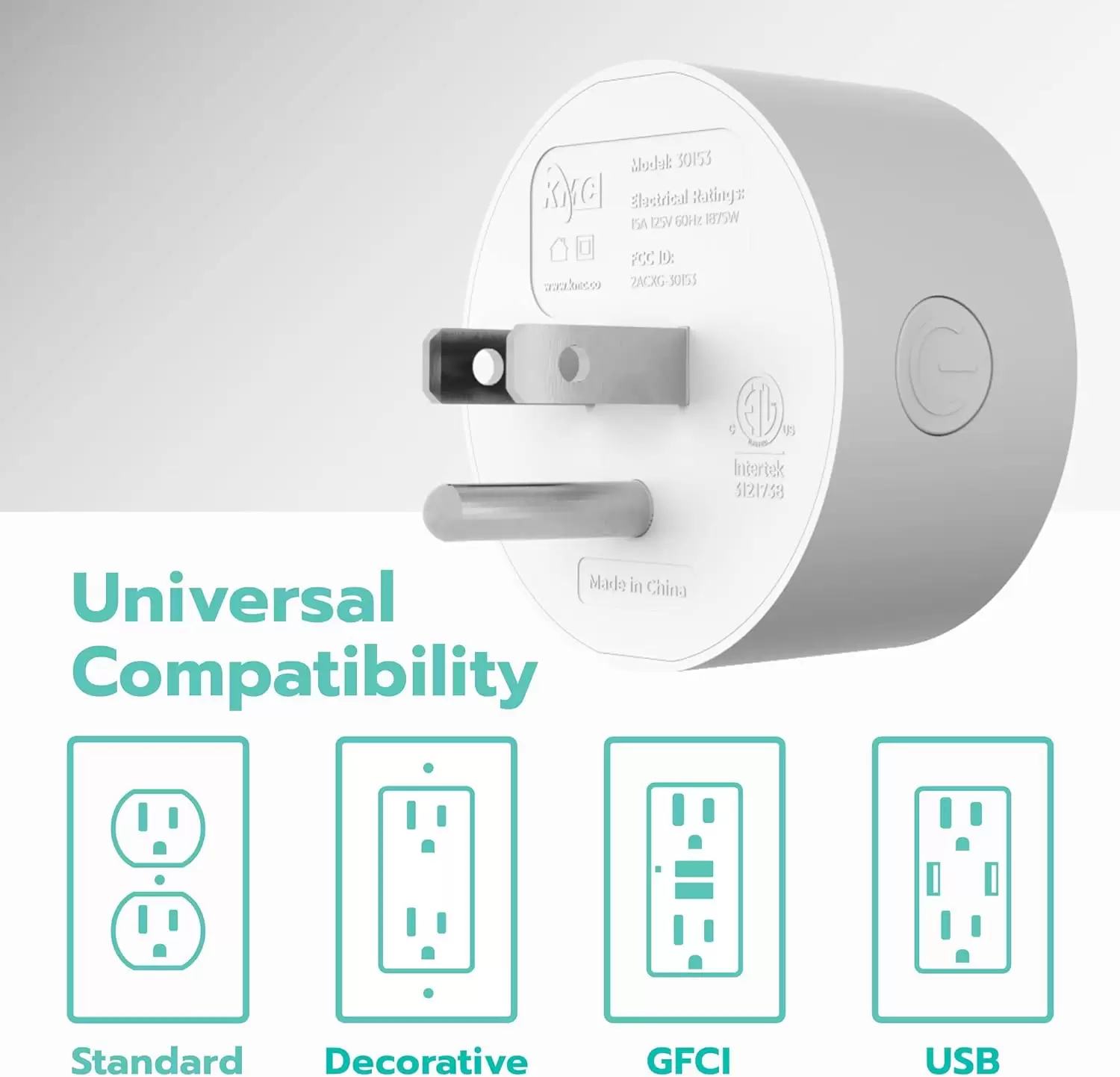 Smart Plug Mini 4-Pack, Wi-Fi Outlets for Smart Home, Remote Control Lights and Devices from Anywhere, No Hub Required, ETL Certified, Works with Alexa and Google Home - Image 3