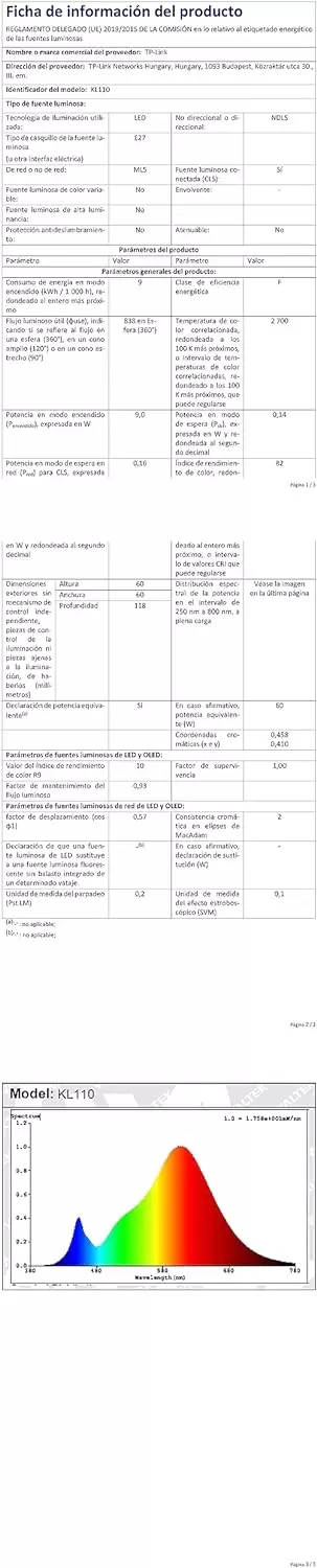 Light Bulb KL110, LED Wi-Fi smart bulb works with Alexa and Google Home, A19 Dimmable, 2.4Ghz, No Hub Required, 800LM Soft White (2700K), 9W (60W Equivalent) - Image 10