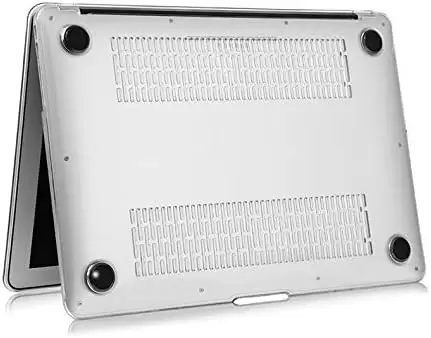 KECC Compatible with MacBook Air 13 inch Case A1932 Retina Display + Touch ID ltalian Leather Hard Shell + Keyboard Cover + Sleeve + Screen Protector + Laptop Stand (Wood Leather 2) - Image 3